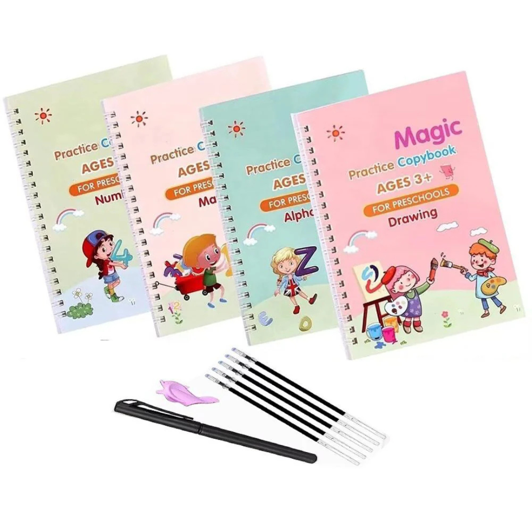 Sank Magic Practice Copy book (4 Books)