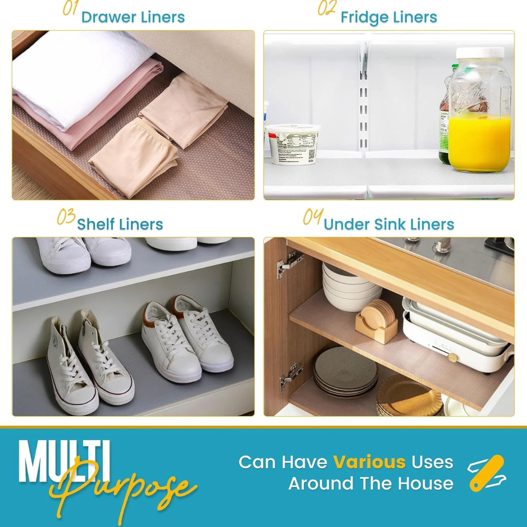 Fridge Organizer Mats – Pack of 4