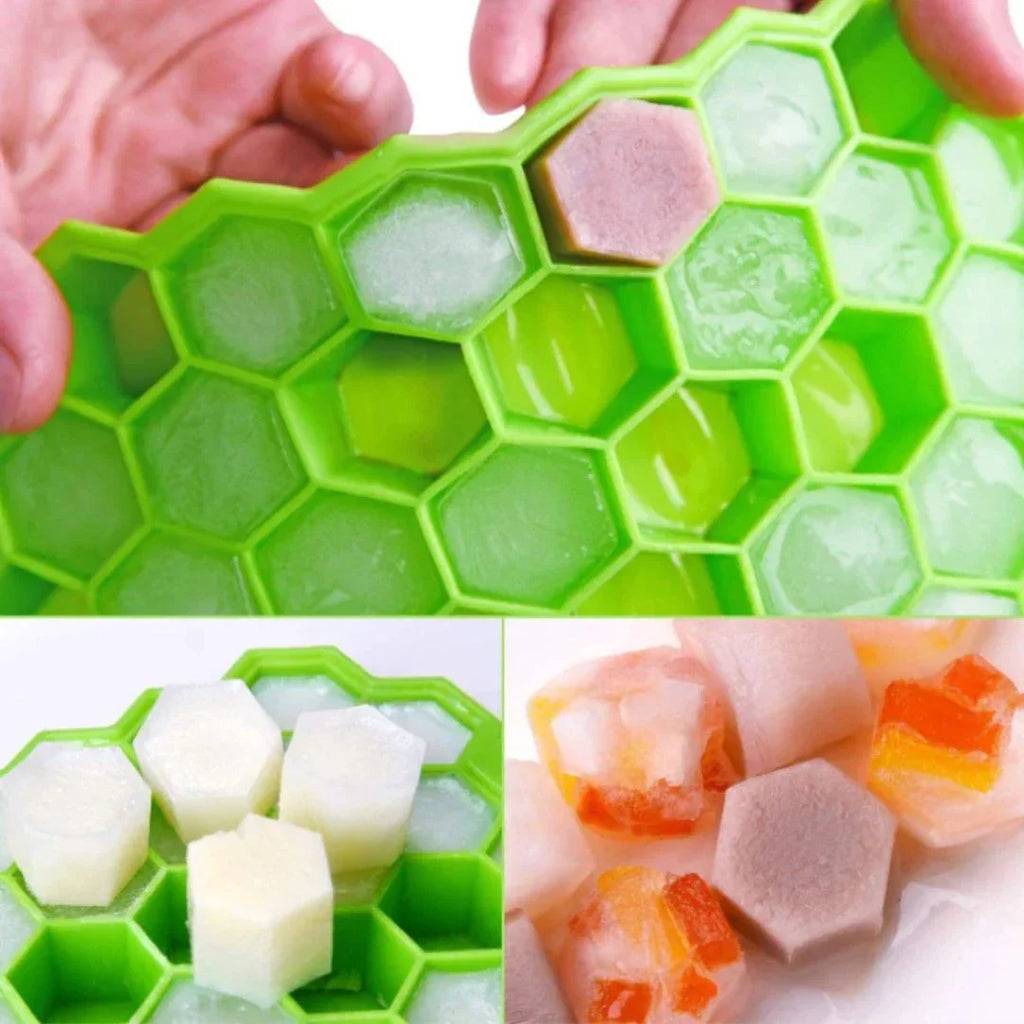 Silicone Honeycomb IceCube Tray