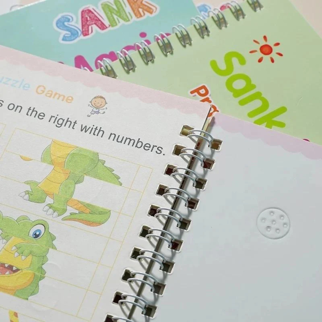 Sank Magic Practice Copy book (4 Books)
