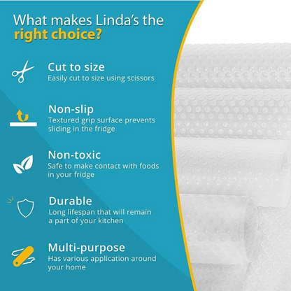Fridge Organizer Mats – Pack of 4