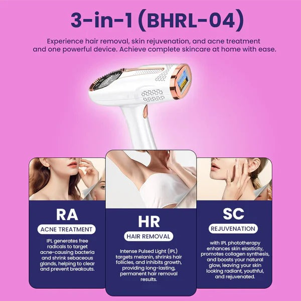 TSL03 IPL Hair Remover | At-Home Laser Pakistan