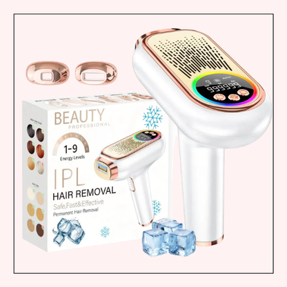 3-in-1 Sapphire Ice Cooling IPL Hair Remover Device TSLO9