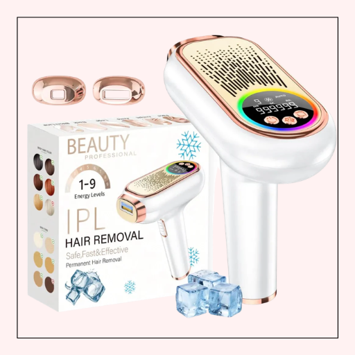 3-in-1 Sapphire Ice Cooling IPL Hair Remover Device TSLO9